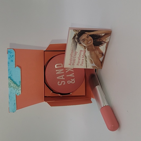 Sand& Sky Perfect Skin Bundle. Australian Pink Clay Face Mask Set NEW - Picture 10 of 16